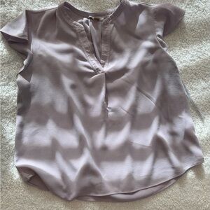 Calvin Klein Women’s Light Purple Shirt- Size XL